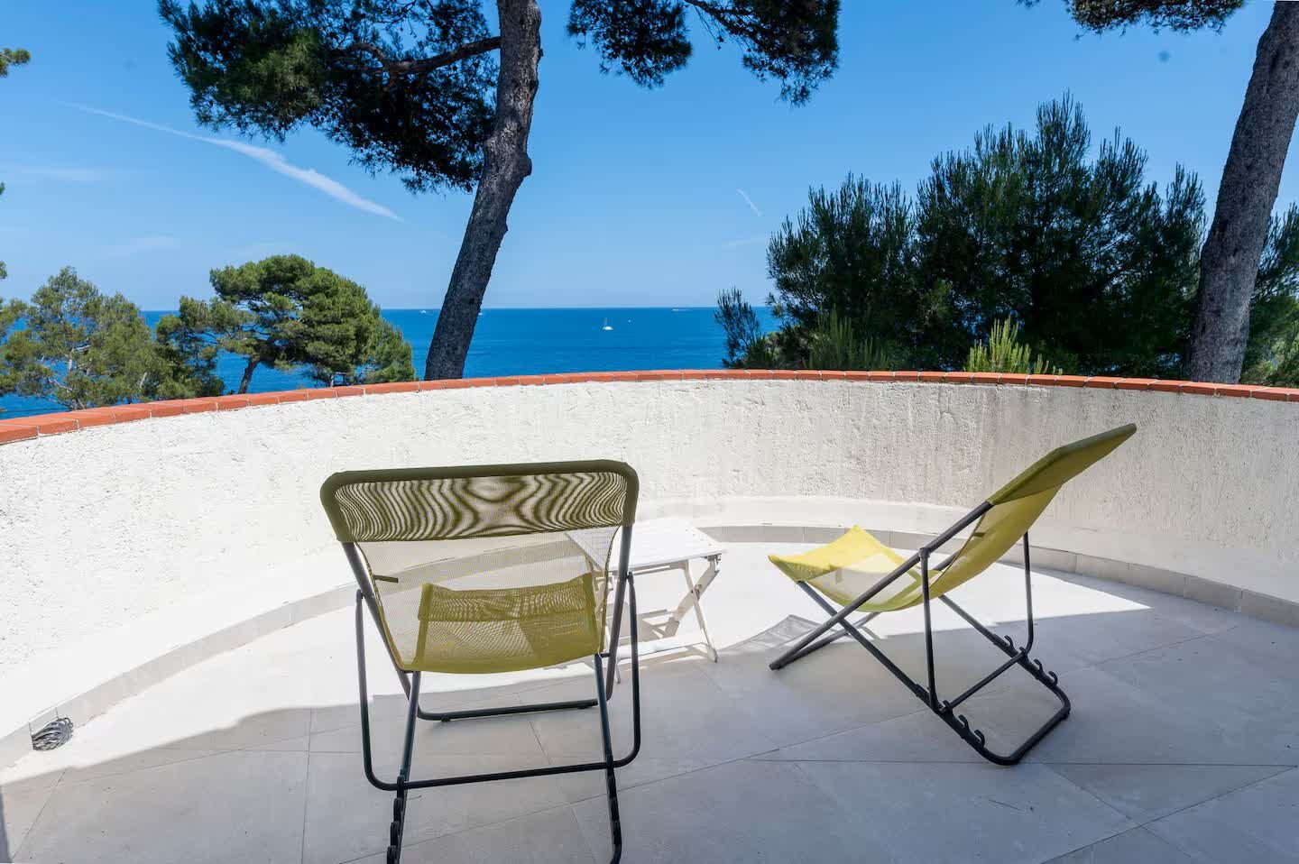 Terrasse panoramique du deuxième étage
